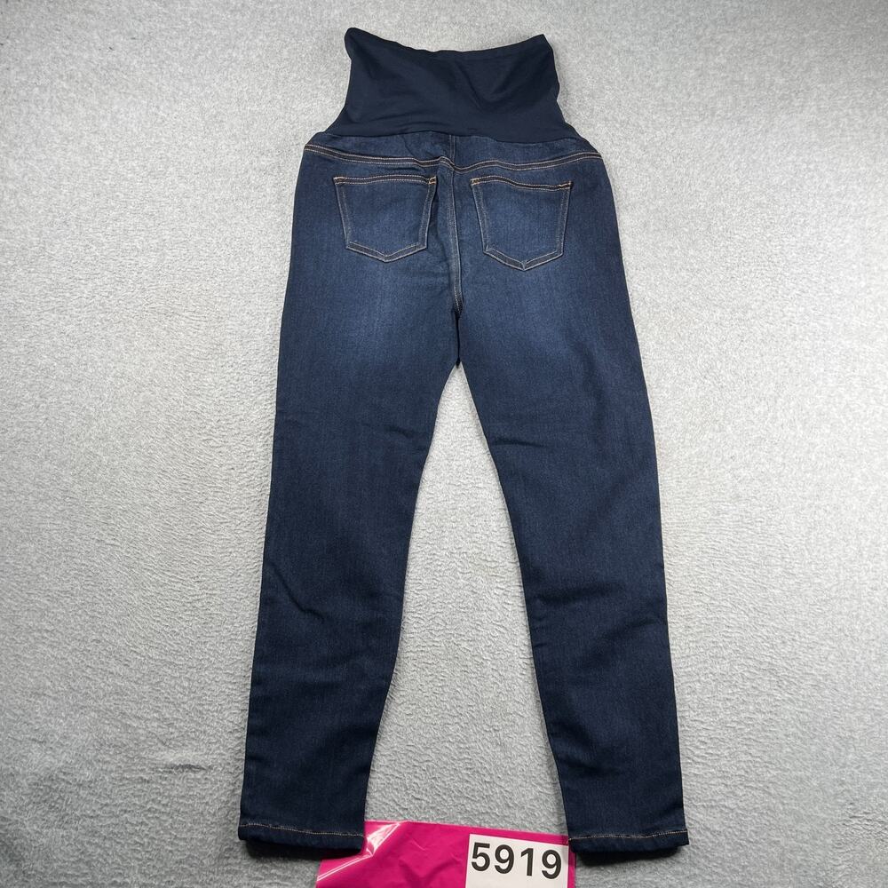 Jessica Simpson Maternity Jeans Dark wash Distressed Womens Small Stretch
